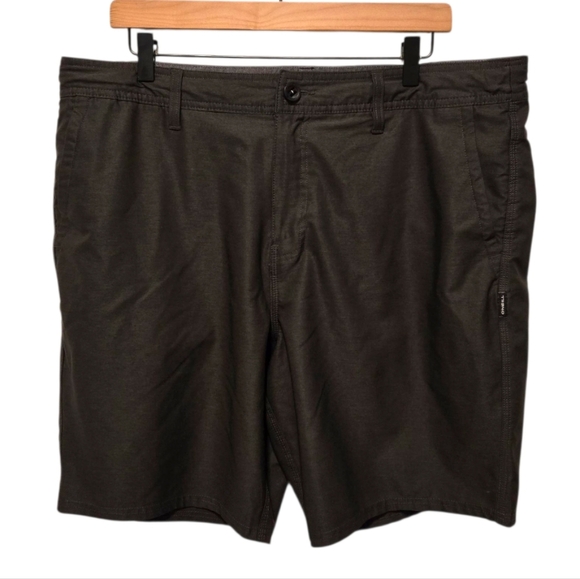 Oneill Loaded Hybrid Dark Charcoal Gray Hyperdry Shorts Size 38 - Picture 1 of 8